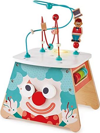 Hape Light-Up Circus Activity Cube (E1813)