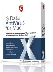 GData Software AntiVirus for Mac, 4 User, 2 years, ESD (German) (MAC)