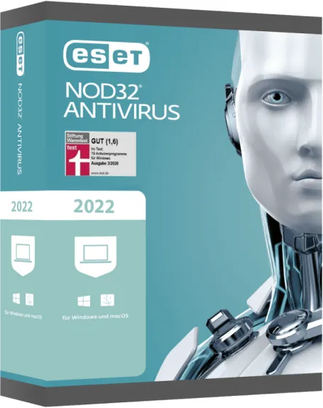 ESET NOD32 Antivirus Home Edition, 5 User, 3 years, ESD (German) (PC) (EAVH-N3-A5)