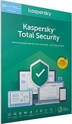 Kaspersky Lab total Security 2018, 10 User, 1 year, ESD (German) (Multi-Device)