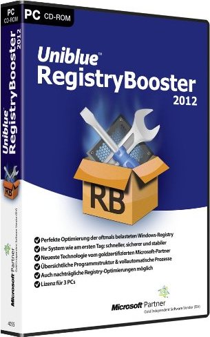 Uniblue RegistryBooster 2012 (German) (PC)