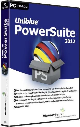 Uniblue PowerSuite 2012 (German) (PC)