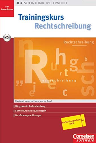 Cornelsen Trainingskurs new spelling rules (German) (PC)