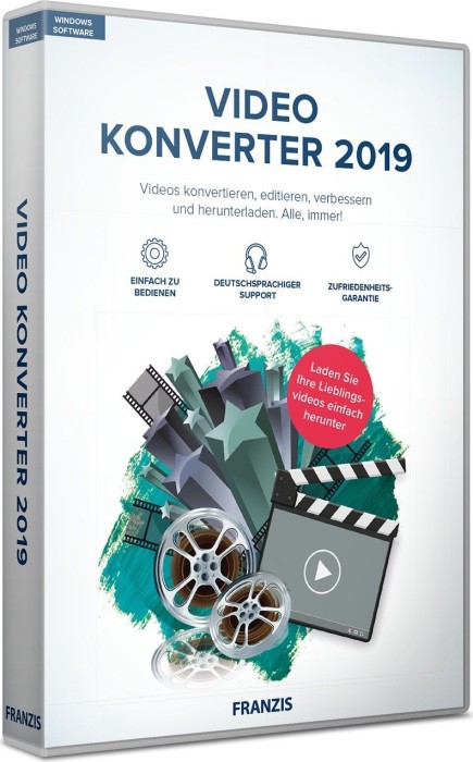 Franzis Video converter 2019 (German) (PC/MAC)
