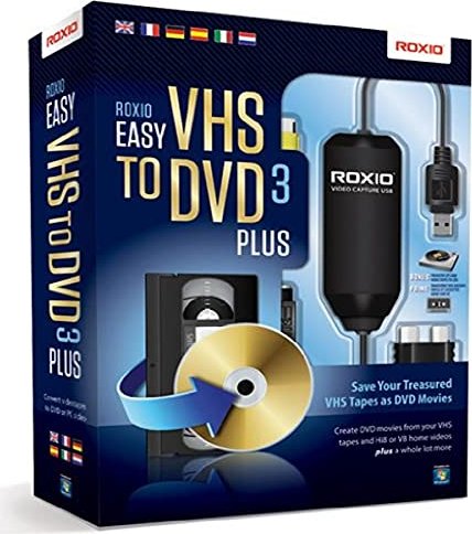 Roxio Easy VHS to DVD 3 Plus (multilingual) (PC) (251000EU)
