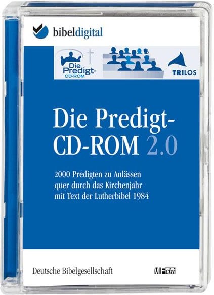 Deutsche Bibelgesellschaft Die Predigt-CD-ROM 2.0 (German) (PC)