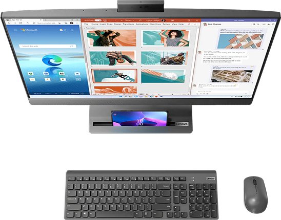 Lenovo IdeaCentre AIO 5 27IAH7 Stormy Grey, Core i5-13500H, 16GB RAM, 1TB SSD, DE (F0GQ0055GE)
