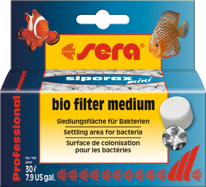 sera siporax mini Professional, Filtersubstrat, 135ml (06853)
