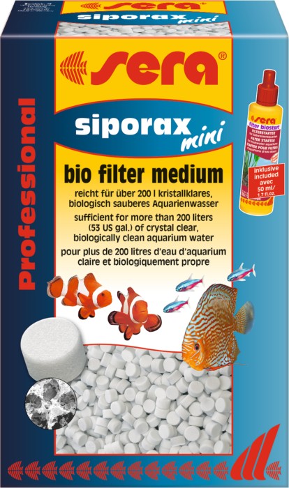 sera siporax mini Professional, Filtersubstrat, 1000ml (08476)