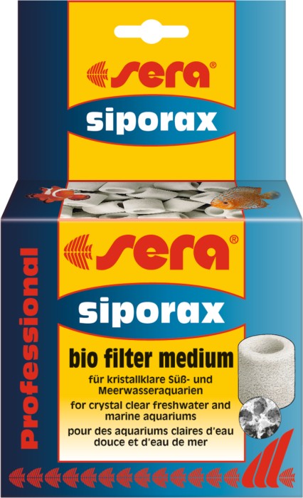 sera siporax Professional, 15mm Filterringe, 500ml (08471)