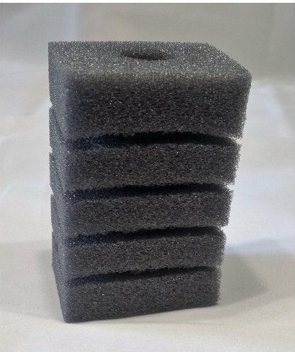 Aquael media set Pat mini, extra fine replacement-filter foam (114633)
