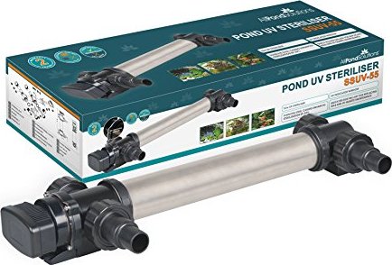 AllPondSolutions 55W Stainless Steel Pond UV Steriliser (SSUV-55)