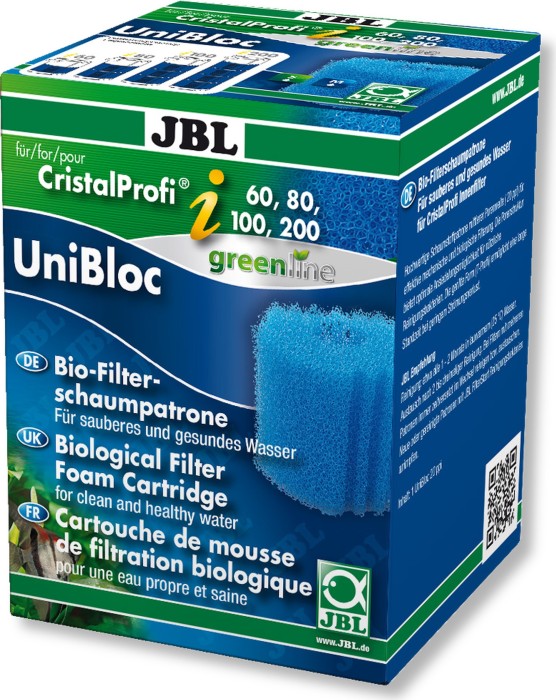 JBL Cristalprofessional i greenline UniBloc, replacement-Schaumstoffpatrone for internal filter (6092800)