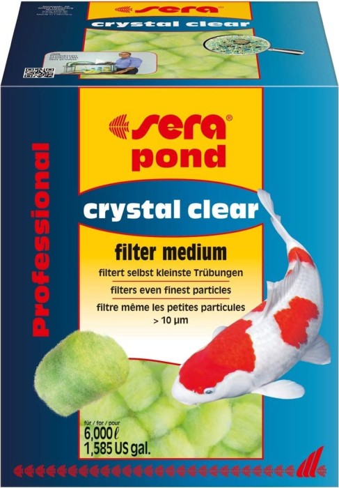 sera crystal clear Professional high-performance filter media for mechanical filtration, 350g (32075)