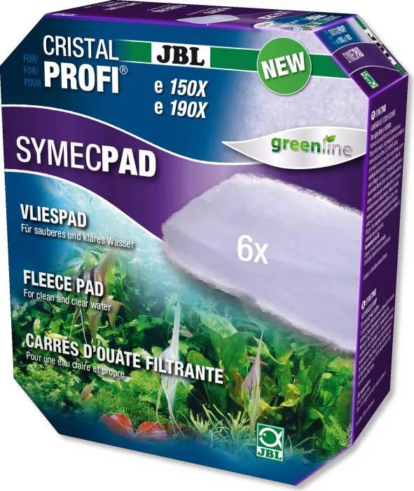JBL Cristalprofessional SymecPAD e Filterwattevlies for aquarium filter, e150x/e190x (6029200)