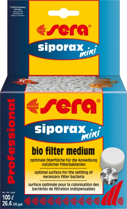 sera siporax mini Professional, Filtersubstrat, 500ml (08477)