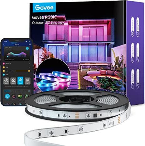 Govee Wi-Fi RGBIC LED Strips 1000cm (H6172)