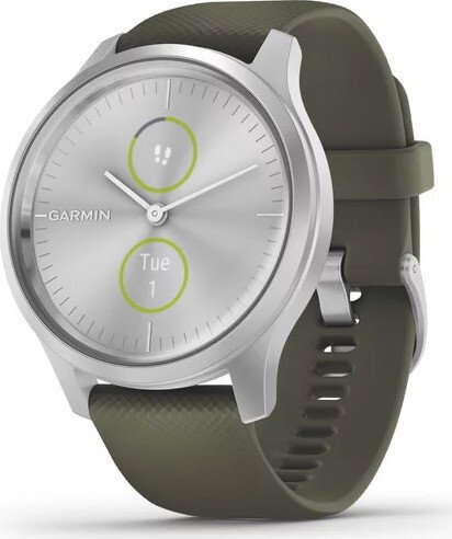Garmin vivomove Style activity tracker moss/silver (010-02240-01)