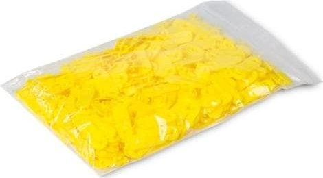 Zebra Z-Band UltraSoft Clips Krankenhaus-Armband, gelb, 275 Stück (97032_YELLOW)