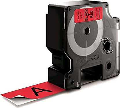 Dymo D1 Beschriftungsband, 24mm, schwarz/grün (53717 / S0720970)