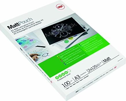 GBC Laminierfolien, A3, 2x 125µm, matt, 100 Stück (3747235)