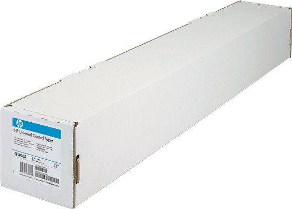 HP gestrichenes Universalpapier, 24", 90g/m², 45.7m (Q1404A / Q1404B)