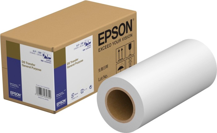 Epson S400082 DS Transfer General Purpose Thermosublimationspapier Thermosublimationspapier, 210mm, 30.5m (C13S400082)