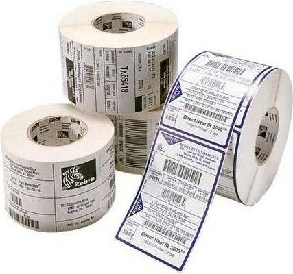 Zebra Thermoetiketten Z-Ultimate 3000T, 70x44mm, silber, hochglänzend, 8 Rollen (880378-044)