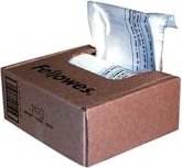 Fellowes waste bag 38l, 100 pieces (36052)