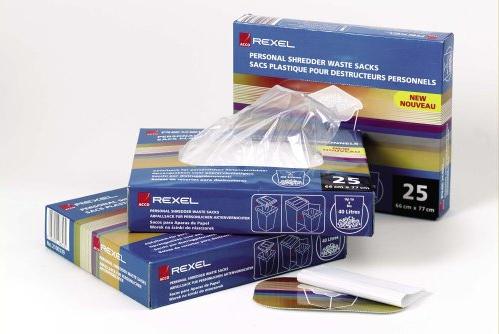 Rexel WS2H waste bag 200l, 50 pieces (40014)