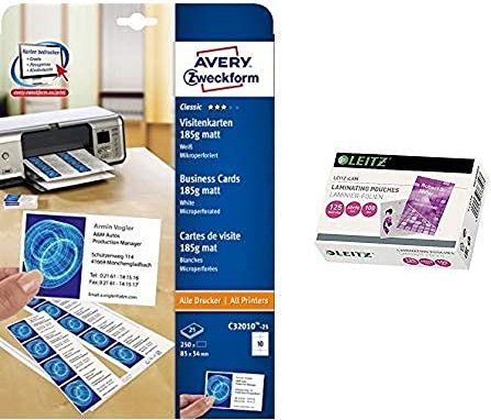 Avery-Zweckform superior Business cards, 185g, 25 sheets (C32010-25)