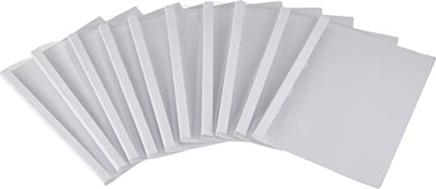GBC Thermobindemappe, A4, 150µm, weiß matt, 140 Blatt, 50 Stück (370083)