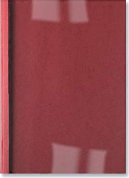 GBC Thermobindemappe, A4, 150µm, rot matt, 30 Blatt, 100 Stück (451218)