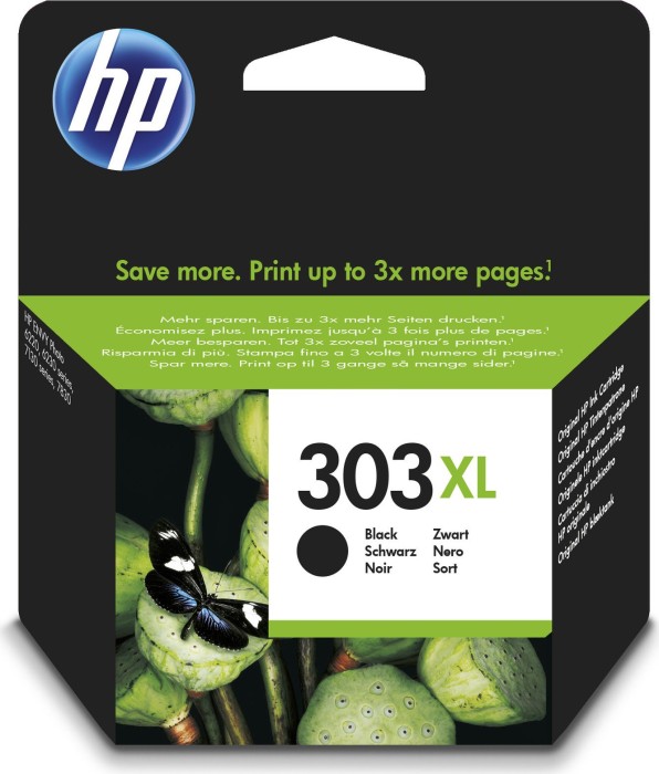 HP Printhead with ink 303 XL black (T6N04AE)