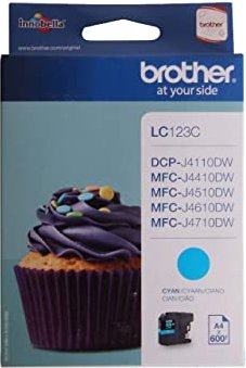 Brother Tinte LC123C cyan