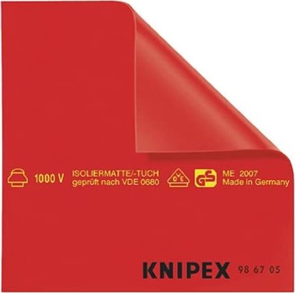 Knipex Gummi Abdecktuch Arbeitsmatte, 1x1m (98 67 10)