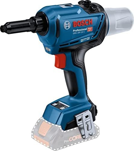 Bosch Professional GRG 18V-16 C rechargeable battery-rivet gun solo (06019K5000)