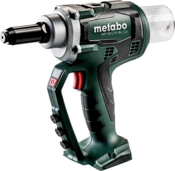 Metabo NP 18 LTX BL rechargeable battery-rivet gun solo incl. case (619002840)