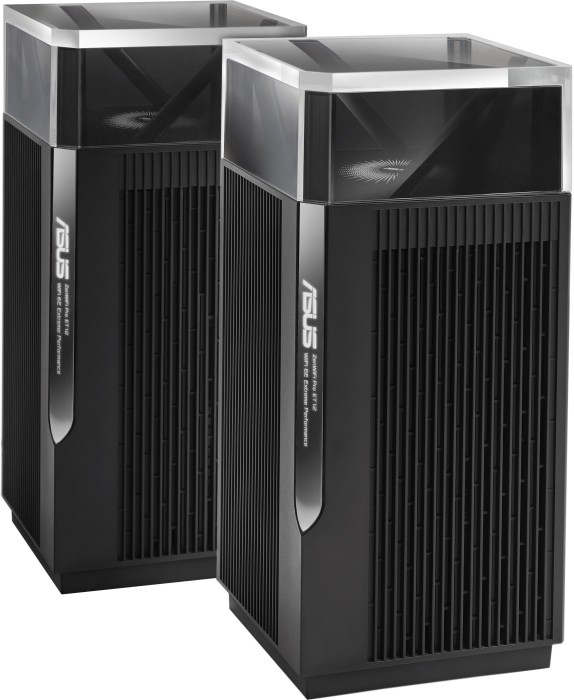 ASUS ZenWiFi Pro ET12, AXE11000, black, 2-pack (90IG05Z0-MO3A20)