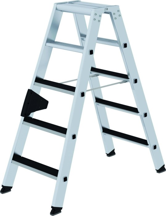 Günzburger Steigtechnik clip-step aluminum 2-piece. stepladder 2x 8 stages (041608)