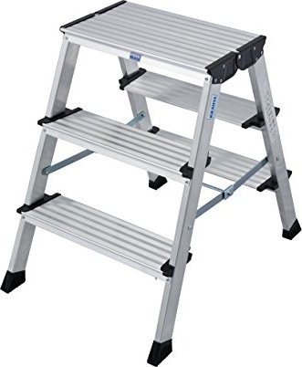 Krause Monto Treppo aluminum 2-piece. 2x 3 stages (126030)