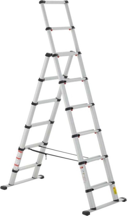 Telesteps Combi Line 3.0M 2-piece. telescope-multipurpose ladder 2x 8 stages (60630)