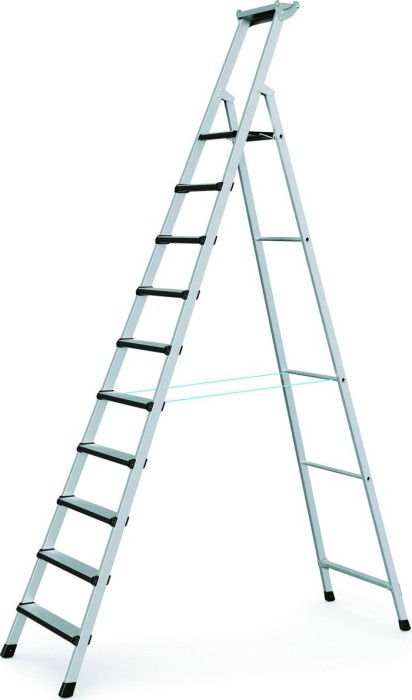 Zarges Z600 aluminum padded household ladder 10 stages (41427)