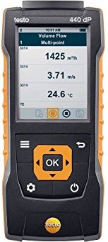 Testo 440 dP Klimamessgerät/Differenzdrucksensor (0560 4402)
