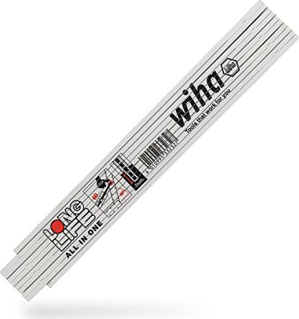 Wiha Longlife All in One folding rule 2m white (33232)