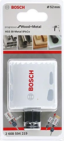 Bosch Professional BiM Progressor for Wood and Metal Lochsäge 52mm, 1er-Pack (2608594219)