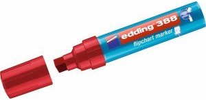 edding 388 flipchart markerred, 10-pack (4-388002#10)