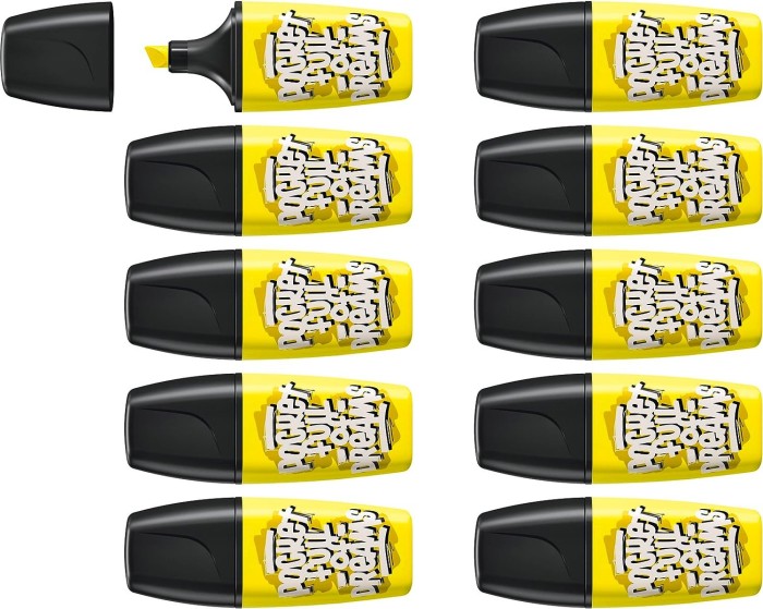 STABILO Boss Mini Snooze One gelb, 10er-Pack (07/24-10#10)