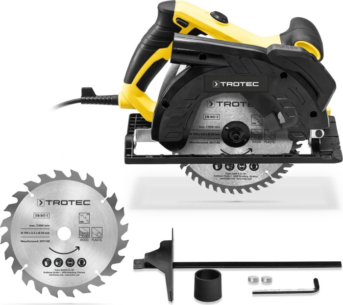 Trotec PCSS 10-20V electronic circular saw (4430000050)
