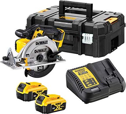 DeWalt DCS391M2 cordless circular saw incl. case + 2 Batteries 4.0Ah